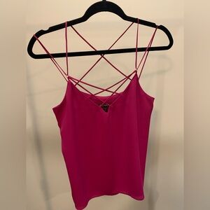 Express Pink Sleeveless Strappy Camisole